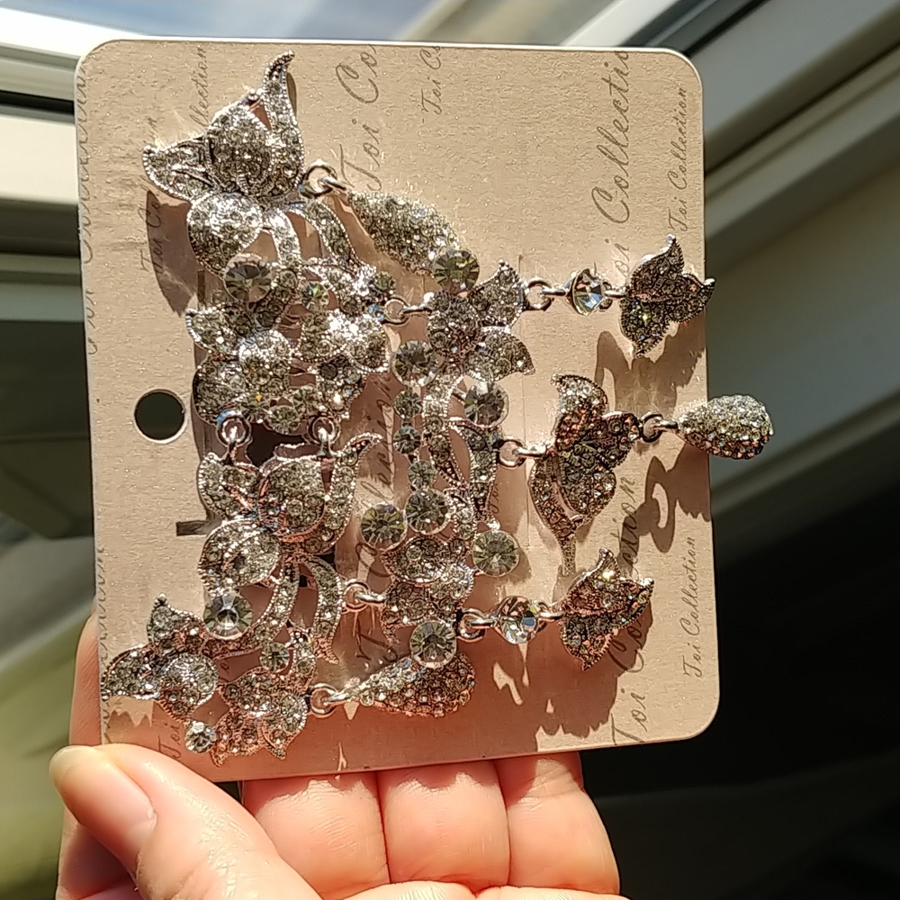 Crystal Bridal hair comb NWT